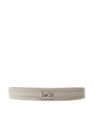 Zdjęcie produktu Calvin Klein Pasek na talię Re-Lock 4Cm Belt K60K610500 Beżowy