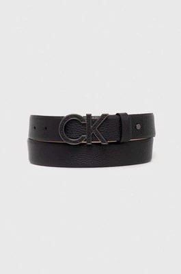 Zdjęcie produktu Calvin Klein pasek skórzany męski kolor czarny