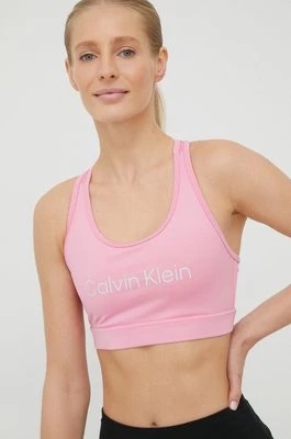 Zdjęcie produktu Calvin Klein Performance biustonosz sportowy CK Essentials kolor różowy