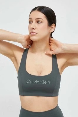 Zdjęcie produktu Calvin Klein Performance biustonosz sportowy Essentials kolor zielony
