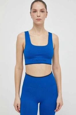 Zdjęcie produktu Calvin Klein Performance biustonosz sportowy kolor niebieski