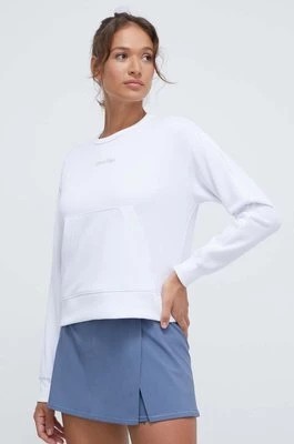 Zdjęcie produktu Calvin Klein Performance bluza dresowa kolor biały gładka
