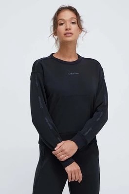 Zdjęcie produktu Calvin Klein Performance bluza dresowa kolor czarny gładka