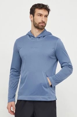 Zdjęcie produktu Calvin Klein Performance bluza męska kolor niebieski z kapturem z nadrukiem
