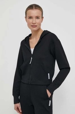 Zdjęcie produktu Calvin Klein Performance bluza treningowa kolor czarny z kapturem gładka