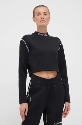 Zdjęcie produktu Calvin Klein Performance bluza treningowa kolor czarny z nadrukiem