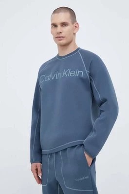 Zdjęcie produktu Calvin Klein Performance bluza treningowa kolor szary z nadrukiem
