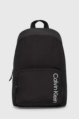 Zdjęcie produktu Calvin Klein Performance plecak kolor czarny duży z nadrukiem