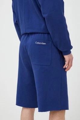 Zdjęcie produktu Calvin Klein Performance szorty CK Athletic męskie kolor niebieski