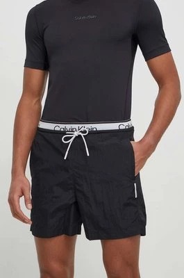 Zdjęcie produktu Calvin Klein Performance szorty treningowe kolor czarny