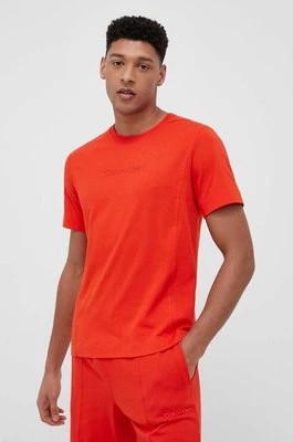 Zdjęcie produktu Calvin Klein Performance t-shirt męski kolor pomarańczowy melanżowy