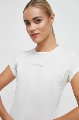 Zdjęcie produktu Calvin Klein Performance t-shirt treningowy kolor biały