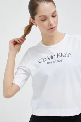 Zdjęcie produktu Calvin Klein Performance t-shirt treningowy Pride kolor biały