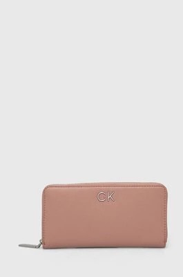 Zdjęcie produktu Calvin Klein portfel damski kolor różowy