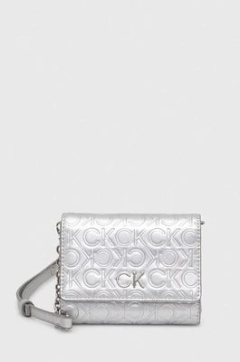 Zdjęcie produktu Calvin Klein portfel damski kolor srebrny