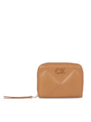 Zdjęcie produktu Calvin Klein Portfel damski Re-Lock Quilt Za Wallet Md K60K610785 Brązowy