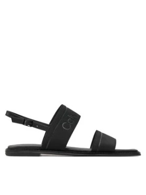 Zdjęcie produktu Calvin Klein Sandały Flat Sandal He HW0HW01990 Czarny