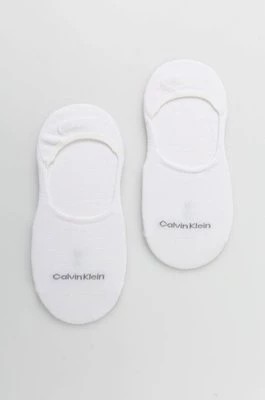 Zdjęcie produktu Calvin Klein skarpetki 2-pack damskie kolor biały