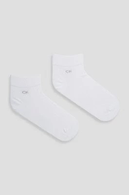 Zdjęcie produktu Calvin Klein Skarpetki (2-pack) męskie kolor biały