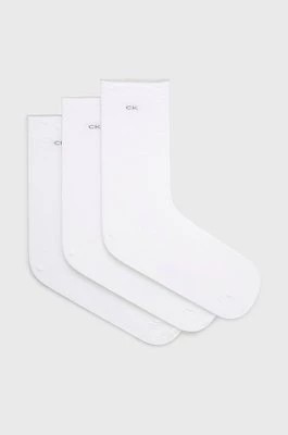 Zdjęcie produktu Calvin Klein Skarpetki (3-pack) damskie kolor biały