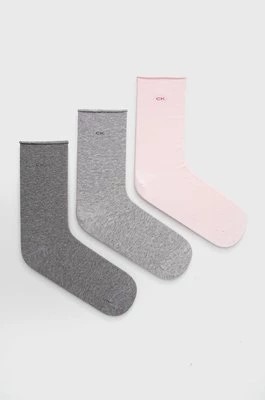 Zdjęcie produktu Calvin Klein Skarpetki (3-pack) damskie kolor różowy