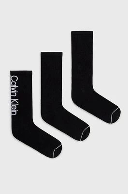 Zdjęcie produktu Calvin Klein Skarpetki (3-pack) męskie kolor czarny