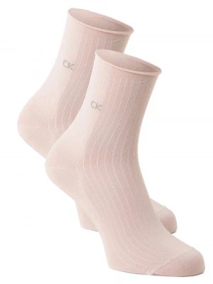 Zdjęcie produktu Calvin Klein Skarpety Kobiety różowy jednolity,