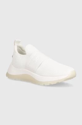 Zdjęcie produktu Calvin Klein sneakersy RUNNER SLIP ON HE MESH kolor biały HW0HW01896