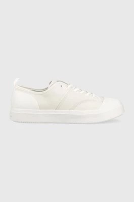 Zdjęcie produktu Calvin Klein sneakersy skórzane LOW TOP LACE UP LTH kolor biały HM0HM01045