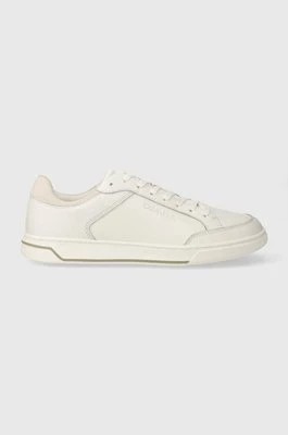 Zdjęcie produktu Calvin Klein sneakersy skórzane LOW TOP LACE UP LTH kolor biały HM0HM01455