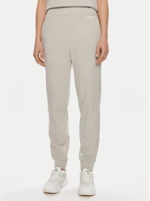 Zdjęcie produktu Calvin Klein Spodnie dresowe Micro Logo K20K206632 Beżowy Regular Fit