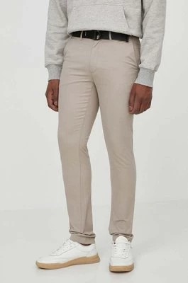 Zdjęcie produktu Calvin Klein spodnie męskie kolor szary proste