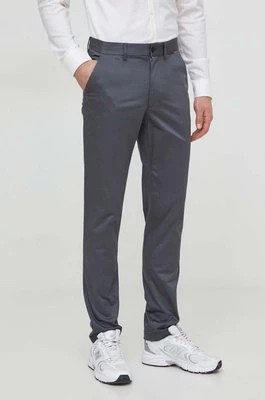 Zdjęcie produktu Calvin Klein spodnie męskie kolor szary w fasonie chinos