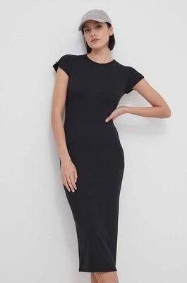 Zdjęcie produktu Calvin Klein sukienka kolor czarny midi dopasowana K20K206537
