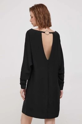 Zdjęcie produktu Calvin Klein sukienka kolor czarny mini prosta
