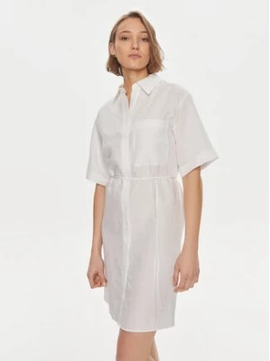 Zdjęcie produktu Calvin Klein Sukienka koszulowa K20K206697 Biały Relaxed Fit