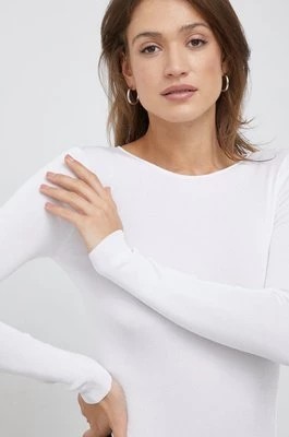 Zdjęcie produktu Calvin Klein sweter damski kolor biały lekki