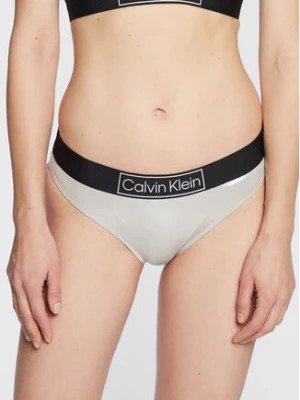 Zdjęcie produktu Calvin Klein Swimwear Dół od bikini Classic KW0KW01949 Srebrny