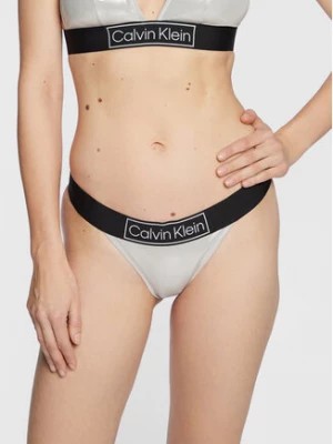 Zdjęcie produktu Calvin Klein Swimwear Dół od bikini KW0KW01950 Srebrny