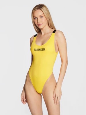 Zdjęcie produktu Calvin Klein Swimwear Strój kąpielowy Intense Power KW0KW01597 Żółty