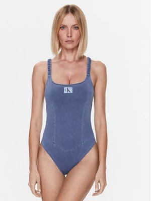 Zdjęcie produktu Calvin Klein Swimwear Strój kąpielowy KW0KW02072 Niebieski