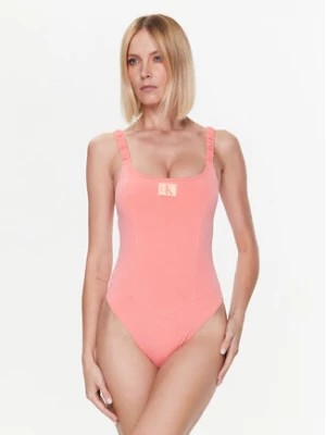 Zdjęcie produktu Calvin Klein Swimwear Strój kąpielowy KW0KW02072 Pomarańczowy