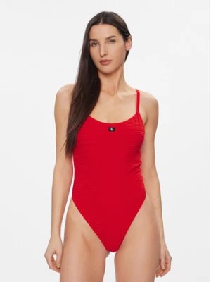 Zdjęcie produktu Calvin Klein Swimwear Strój kąpielowy KW0KW02475 Czerwony