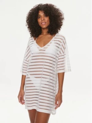 Zdjęcie produktu Calvin Klein Swimwear Sukienka plażowa KW0KW02528 Biały Regular Fit