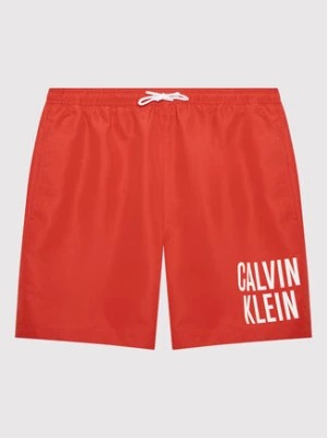 Zdjęcie produktu Calvin Klein Swimwear Szorty kąpielowe Intense Power KV0KV00006 Czerwony Regular Fit
