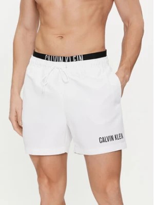 Zdjęcie produktu Calvin Klein Swimwear Szorty kąpielowe KM0KM00992 Biały Regular Fit