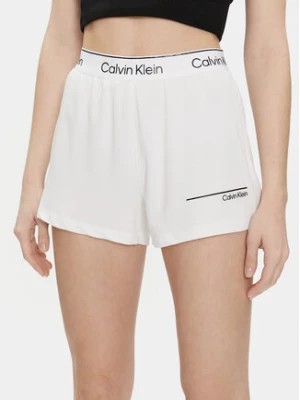 Zdjęcie produktu Calvin Klein Swimwear Szorty plażowe KW0KW02477 Biały Relaxed Fit