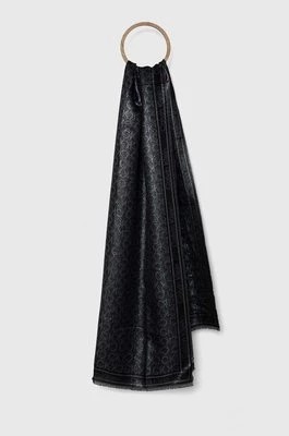 Zdjęcie produktu Calvin Klein szal damski kolor szary wzorzysty