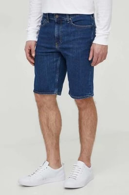 Zdjęcie produktu Calvin Klein szorty jeansowe męskie kolor granatowy