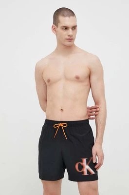 Zdjęcie produktu Calvin Klein szorty kąpielowe kolor czarny